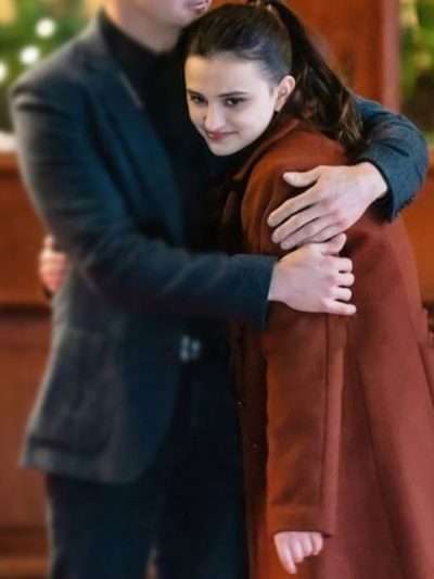 Ava Russo Hawkeye Lila Barton Brown Wool Coat