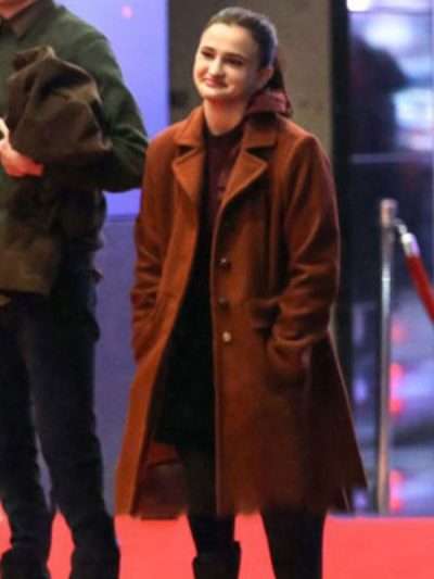 Lila Barton Hawkeye Ava Russo Brown Trench Coat