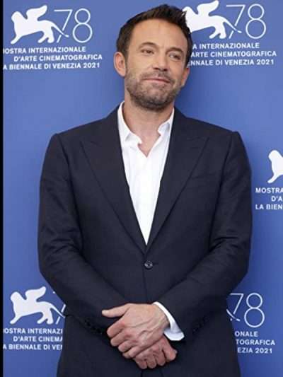 The Last Duel Movie Premiere Event Ben Affleck Blazer