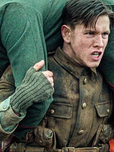 The King’s Man Harris Dickinson Brown Leather Jacket