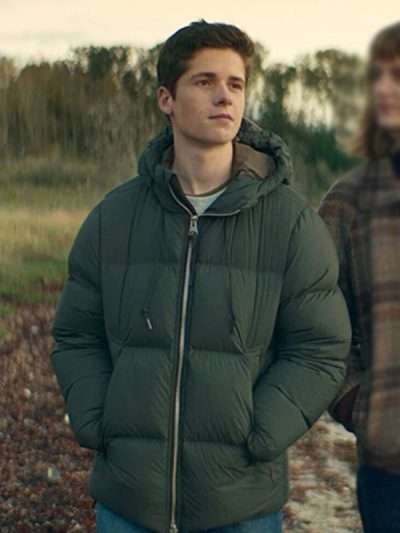 Kasper Tv Series Elves Milo Campanale Hooded Puffer Jacket