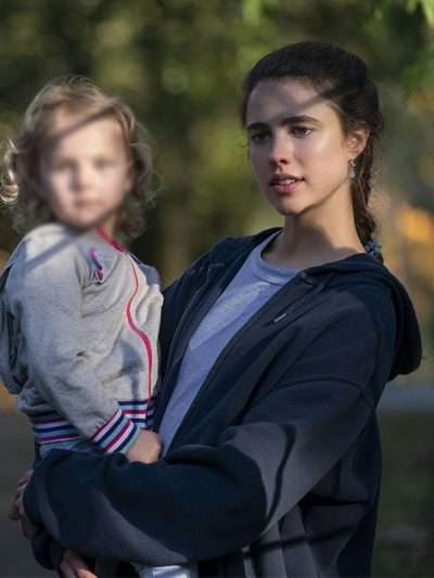 Margaret Qualley Tv Series Maid Alex Blue Hoodie