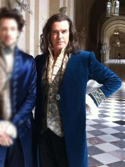 Pierce Brosnan The King's Daughter King Louis XIV Blue Coat
