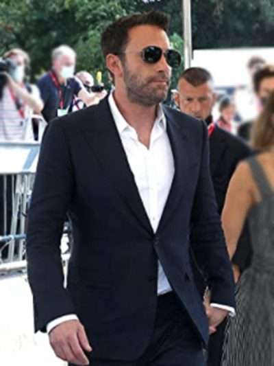 Ben Affleck The Last Duel Movie Premiere Event Blazer