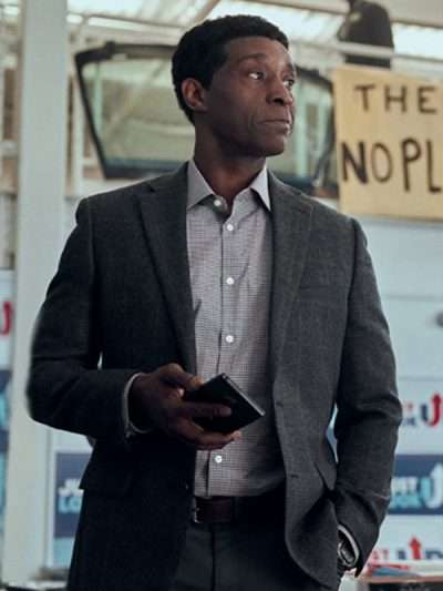 Rob Morgan Don't Look Up Grey Blazer