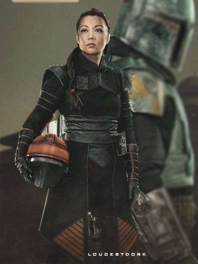 Fennec Shand The Book of Boba Fett Ming Na Wen Costume Coat