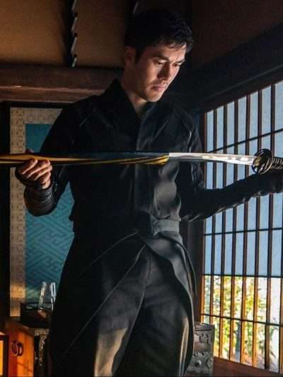 Henry Golding Snake Eyes Black Trench Coat