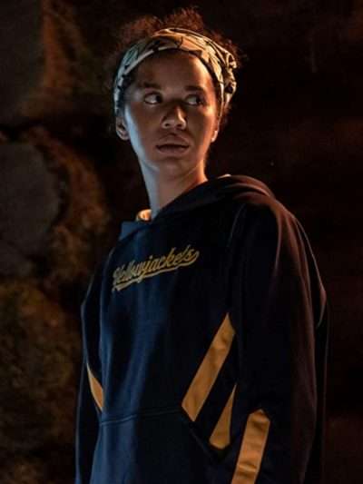 Jasmin Savoy Brown Tv Series Yellowjackets Teen Taissa Hoodie