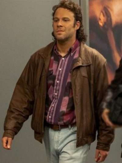 Seth Rogen Pam & Tommy Brown Leather Jacket