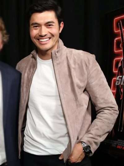 Snake Eyes Henry Golding Suede Leather Jacket