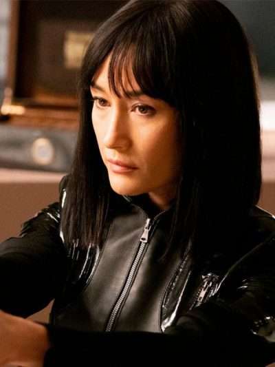 Anna The Protege Maggie Q Black leather Jacket