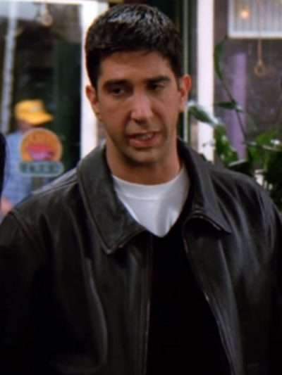Dr. Ross Geller Friends Leather Jacket