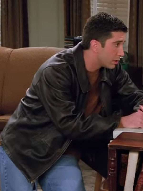 Dr. Ross Geller Friends S01 Leather Jacket