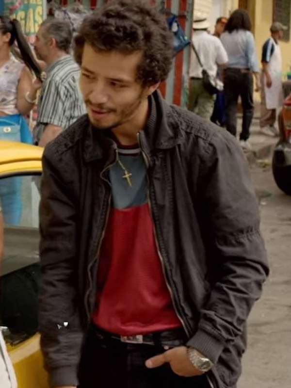 La Quica Narcos Black Cotton Jacket