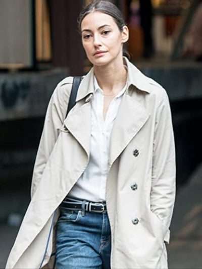Raluca Aprodu Ruxx Cotton Trench Coat