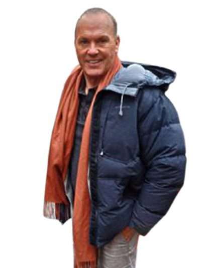 Michael Keaton The Protege Rembrandt Blue Hooded Jacket