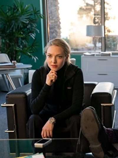 The Dropout Amanda Seyfried Black Vest