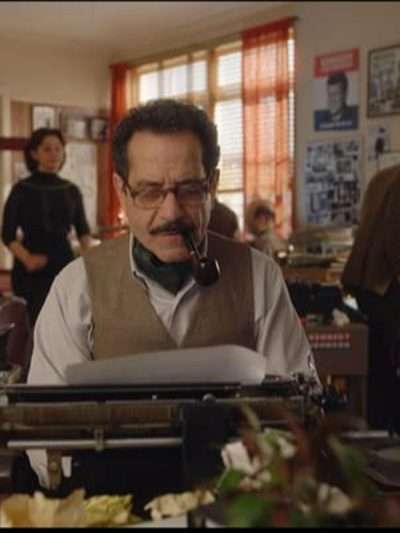 Tony Shalhoub The Marvelous Mrs. Maisel Brown Vest