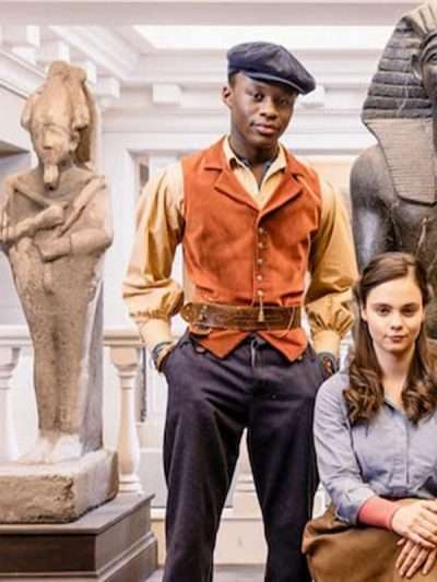 Theodosia Anthony J. Abraham Suede Vest