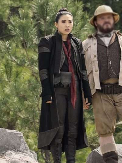 Awkwafina Jumanji The Next Level Wool Coat