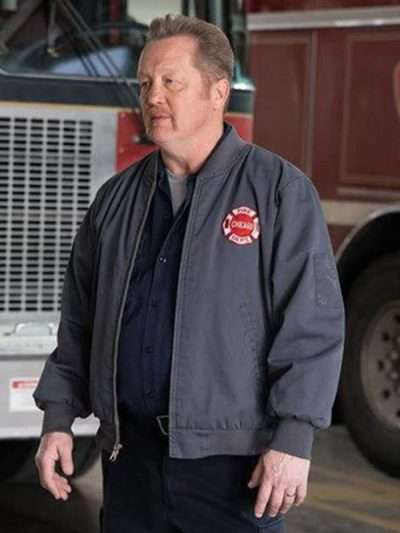 Christian Stolte Chicago Fire Cotton Bomber Jacket