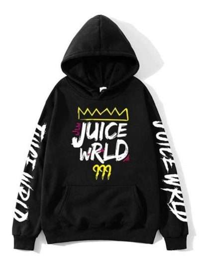 Juice WRLD 999 White Fleece Hoodie