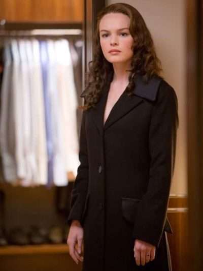Kate Bosworth Superman Returns Black Coat