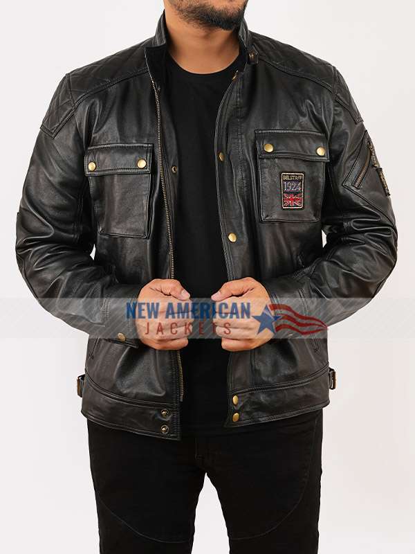 Matt LeBlanc Casual Black Jacket Top Gear