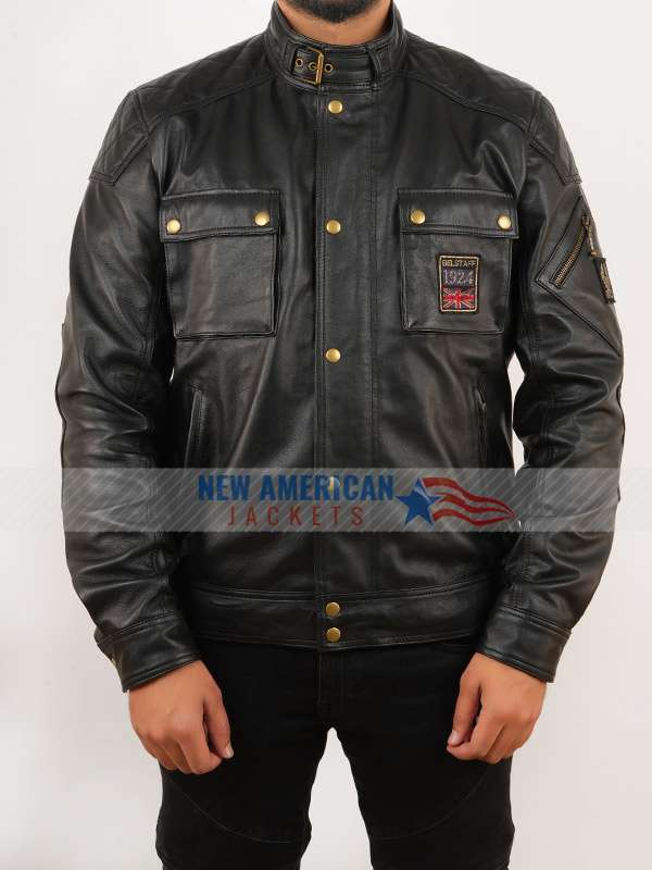 Matt LeBlanc Stylish Black Jacket on Top Gear