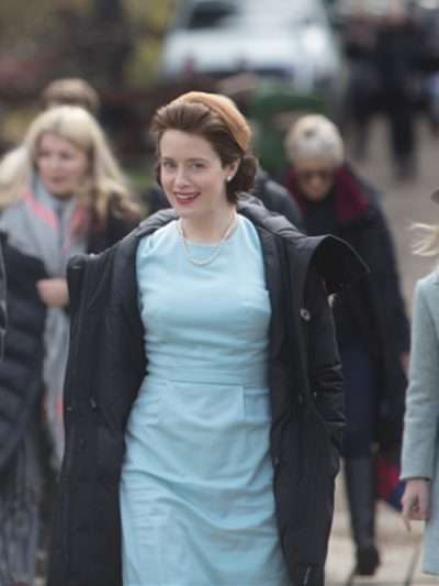 Olivia Colman The Crown Trench Coat