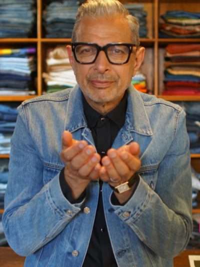 The World According to Jeff Goldblum Blue Denim Jacket