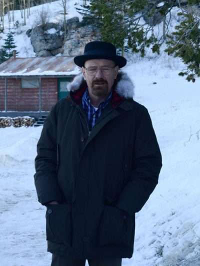 Walter White Breaking Bad Hooded Fur Jacket
