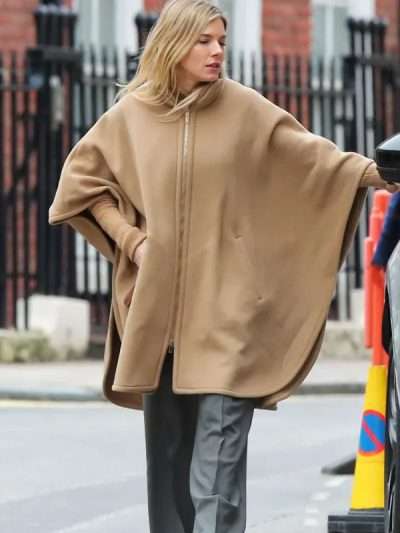 Anatomy of a Scandal Sophie Wool Poncho
