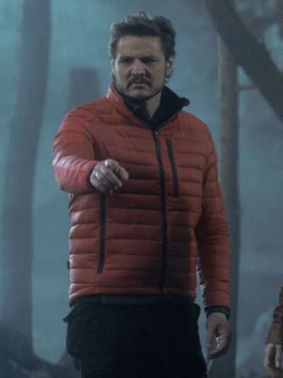 Dieter Bravo The Bubble Orange Puffer Jacket