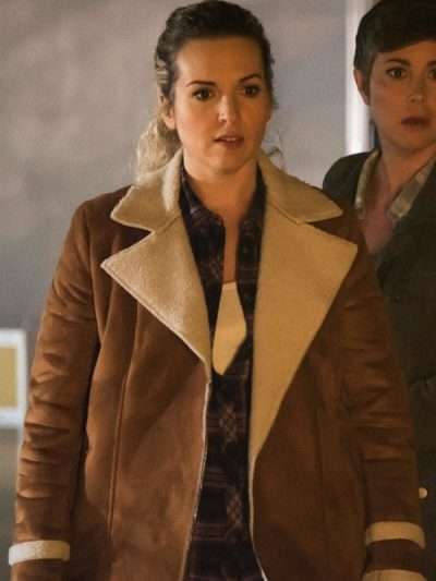 Briana Buckmaster Supernatural Shearling Jacket