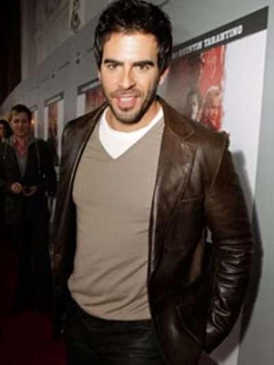 Eli Roth Inglourious Basterds Leather Blazer