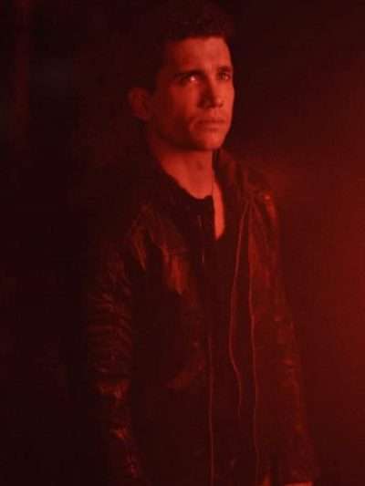 Elite Nano Garcia Black Leather Jacket