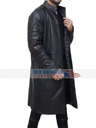 Soren-066 Halo Black Leather Jacket