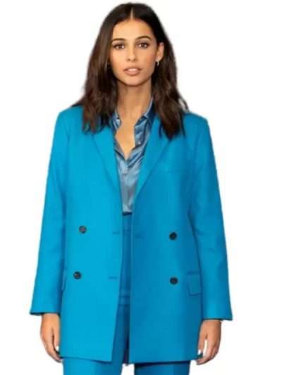 Olivia Lytton Anatomy of a Scandal Blue Coat