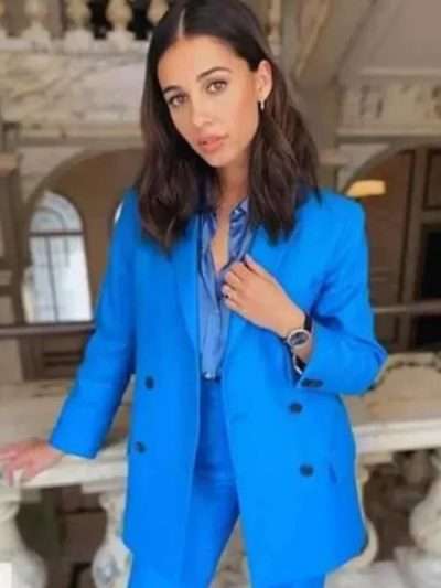 Olivia Lytton Anatomy of a Scandal Blazer Coat