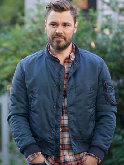 Patrick John Flueger Chicago P.D. Bomber Jacket