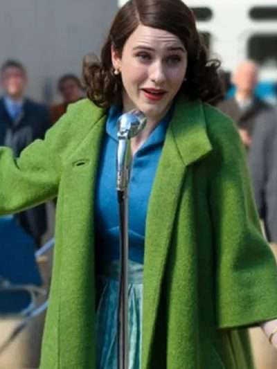 Rachel Brosnahan The Marvelous Mrs. Maisel GreenCoat