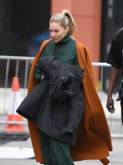 Sophie Anatomy of a Scandal 2022 Orange Coat