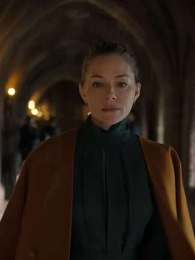 Sophie Anatomy of a Scandal 2022 Orange Wool Coat