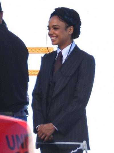 Tessa Thompson Thor Love and Thunder 2022 Black Coat