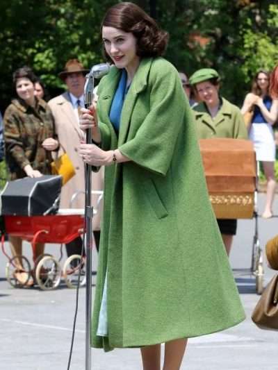 Rachel Brosnahan The Marvelous Mrs. Maisel Wool Coat