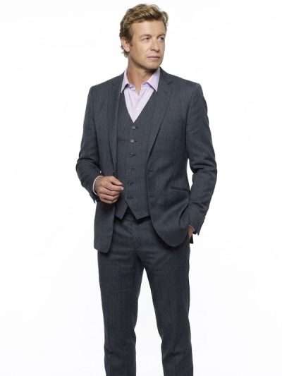 The Mentalist S04 Patrick Jane Grey Suit
