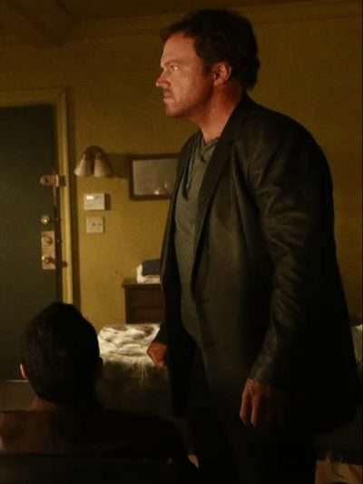 Det. Ethan Slaughter Castle Black Leather Jacket