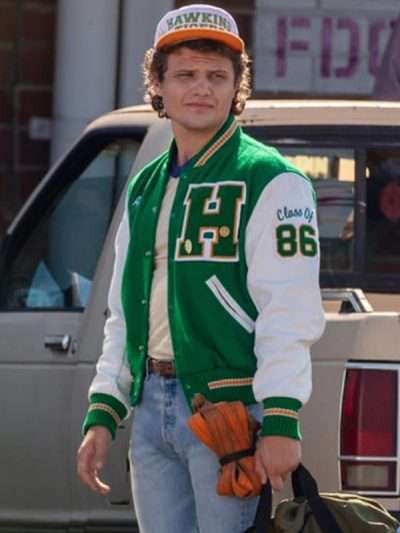 Eddie Munson Stranger Things S04 Green Jacket