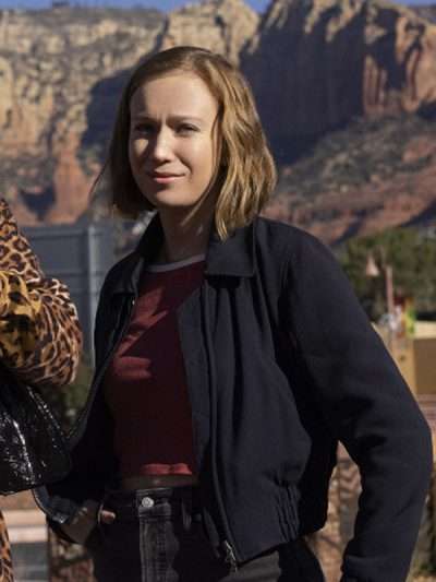 Hannah Einbinder Quid Pro Quo Black Jacket